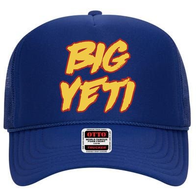 Kansas City Big Yeti High Crown Mesh Back Trucker Hat