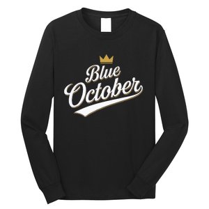 Kansas City Blue October 2024 Long Sleeve Shirt