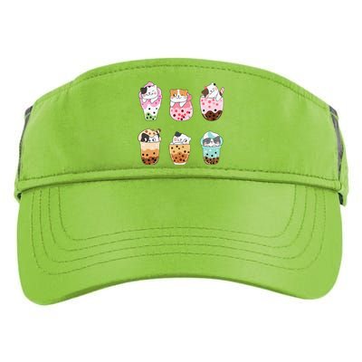 Kawaii Cat Boba Tea Bubble Tea Kawaii Japanese Anime Neko Adult Drive Performance Visor