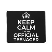 Keep Calm Birthday Nager 13th Funny Girl Mousepad