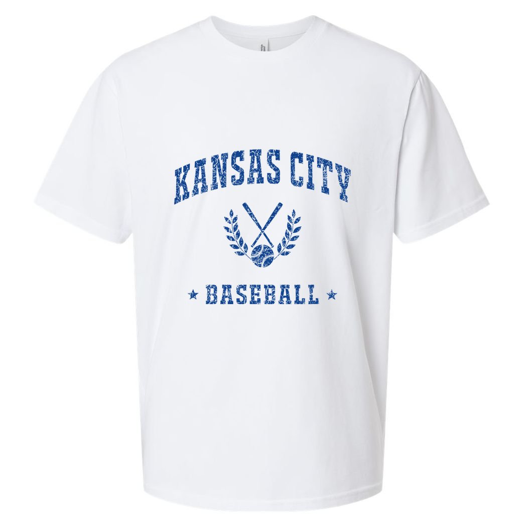 Kansas City Baseball Vintage G.A.M.E.D.A.Y Retro Baseball Lover Sueded Cloud Jersey T-Shirt
