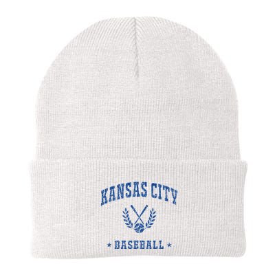 Kansas City Baseball Vintage G.A.M.E.D.A.Y Retro Baseball Lover Beanie