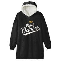 Kansas City Blue October 2024 Hooded Wearable Blanket