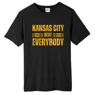 Kansas City Beat Everybody Tall Fusion ChromaSoft Performance T-Shirt