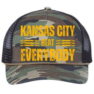 Kansas City Beat Everybody Retro Rope Trucker Hat Cap