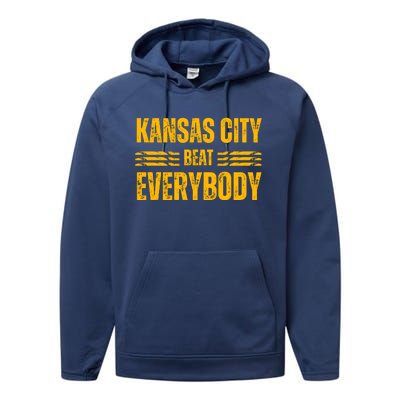 Kansas City Beat Everybody Performance Fleece Hoodie