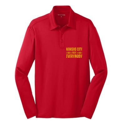 Kansas City Beat Everybody Silk Touch Performance Long Sleeve Polo