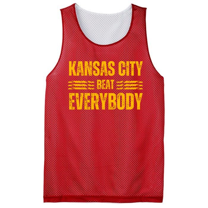 Kansas City Beat Everybody Mesh Reversible Basketball Jersey Tank