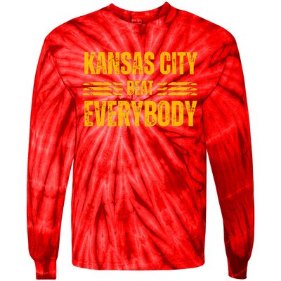 Kansas City Beat Everybody Tie-Dye Long Sleeve Shirt