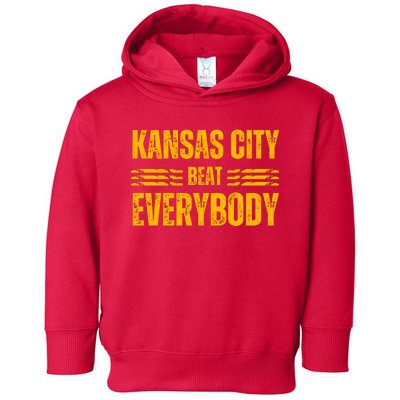 Kansas City Beat Everybody Toddler Hoodie