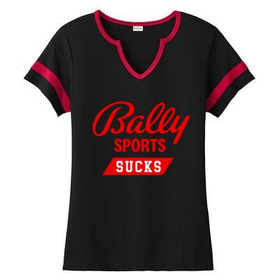 Kevin Cash Bally Sports Sucks Ladies Halftime Notch Neck Tee