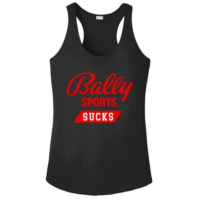 Kevin Cash Bally Sports Sucks Ladies PosiCharge Competitor Racerback Tank