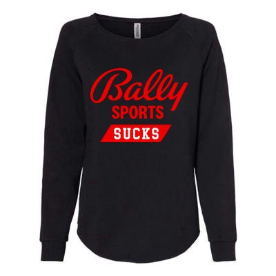 Kevin Cash Bally Sports Sucks Womens California Wash Sweatshirt