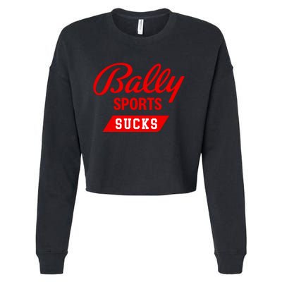 Kevin Cash Bally Sports Sucks Cropped Pullover Crew