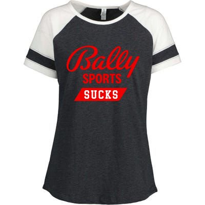 Kevin Cash Bally Sports Sucks Enza Ladies Jersey Colorblock Tee