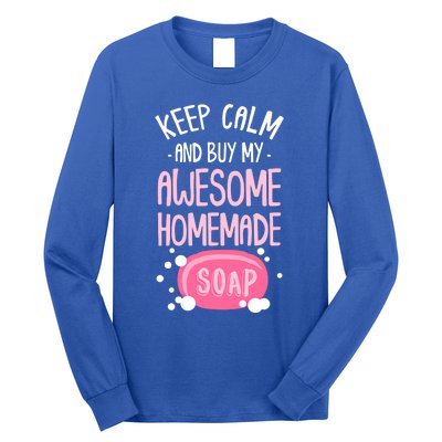 Keep Calm Buy Homemade Soap Maker Handmade Soap Making Gift Long Sleeve Shirt