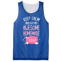 Keep Calm Buy Homemade Soap Maker Handmade Soap Making Gift Mesh Reversible Basketball Jersey Tank