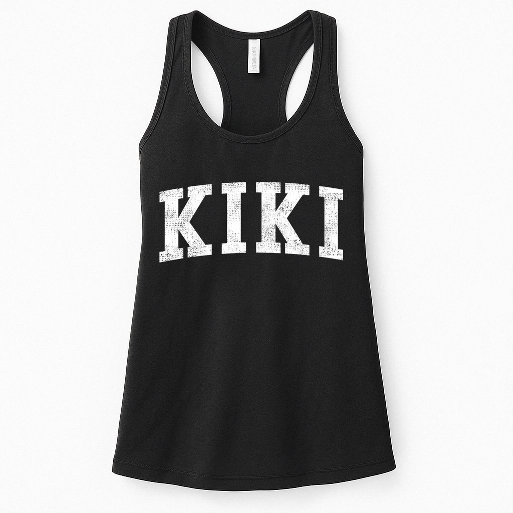 Kiki Classic Bold Font Kiki Birthday Gift Womens Tank Top