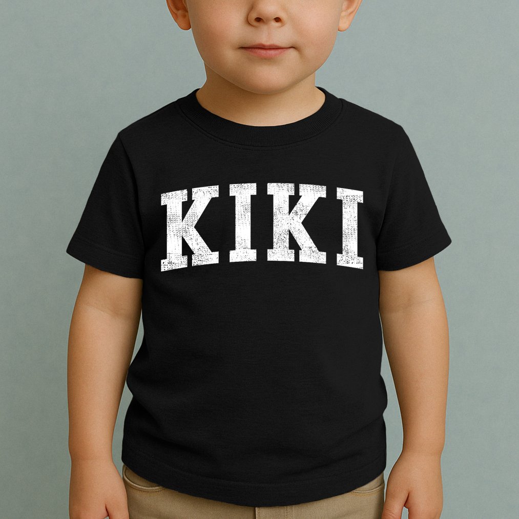 Kiki Classic Bold Font Kiki Birthday Gift Toddler T-Shirt