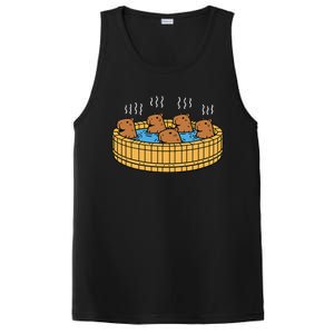 Kawaii Capybara Bath Onsen PosiCharge Competitor Tank