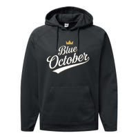 Kansas City Blue October 2024 Performance Fleece Hoodie