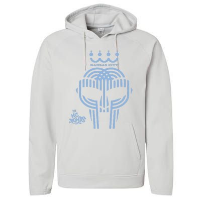 Kansas City Bombs Doom Mask Performance Fleece Hoodie