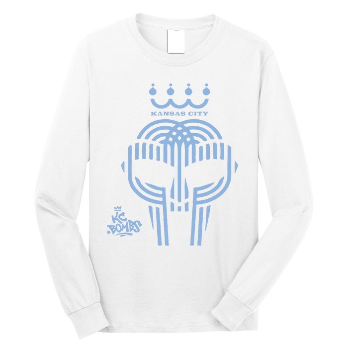 Kansas City Bombs Doom Mask Long Sleeve Shirt