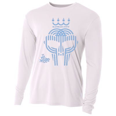 Kansas City Bombs Doom Mask Cooling Performance Long Sleeve Crew