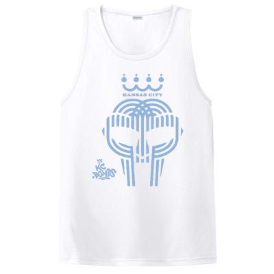 Kansas City Bombs Doom Mask PosiCharge Competitor Tank