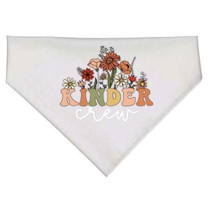 Kinder Crew Back To School Kindergarten Teacher Kinder Garten USA-Made Doggie Bandana