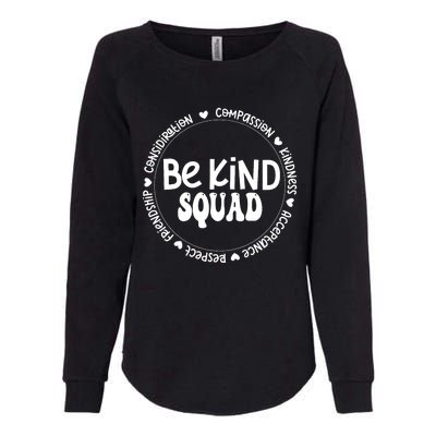 Kids Children Be Kind Squad We Wear Orange For Unity Day Womens California Wash Sweatshirt