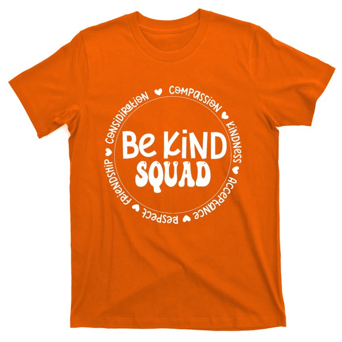 Kids Children Be Kind Squad We Wear Orange For Unity Day T-Shirt