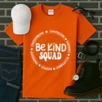 Kids Children Be Kind Squad We Wear Orange For Unity Day Tall T-Shirt