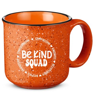 Kids Children Be Kind Squad We Wear Orange For Unity Day 15oz Campfire Ceramic Mug