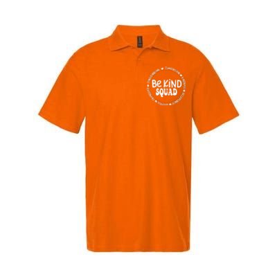 Kids Children Be Kind Squad We Wear Orange For Unity Day Softstyle Adult Sport Polo