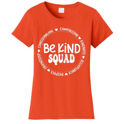 Kids Children Be Kind Squad We Wear Orange For Unity Day Women's T-Shirt