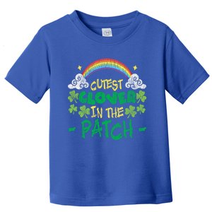 Kids Cutest Clover In The Patch St Patrick's Day 'S Great Gift Toddler T-Shirt