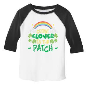 Kids Cutest Clover In The Patch St Patrick's Day 'S Great Gift Toddler Fine Jersey T-Shirt