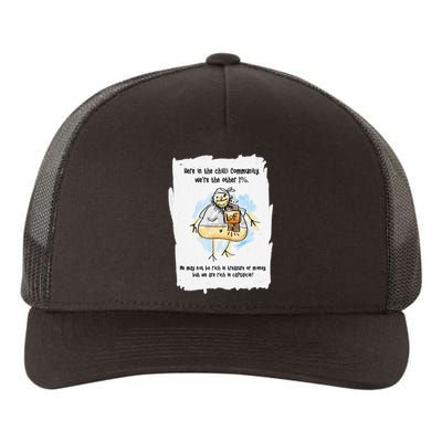 Krissy Chilli Community Quote Yupoong Adult 5-Panel Trucker Hat