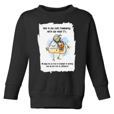 Krissy Chilli Community Quote Toddler Sweatshirt