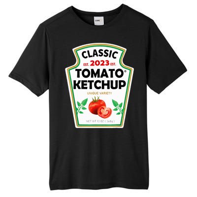 Ketchup Costume Condiments Couples Group Halloween Costume Tall Fusion ChromaSoft Performance T-Shirt