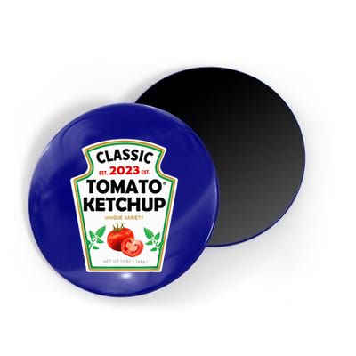 Ketchup Costume Condiments Couples Group Halloween Costume Magnet
