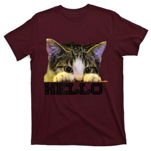 Kitten Cute Cat Print T-Shirt