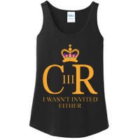 King Charles Coronation Not Invited Team Souvenir Ladies Essential Tank