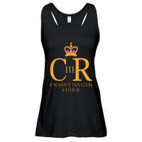 King Charles Coronation Not Invited Team Souvenir Ladies Essential Flowy Tank