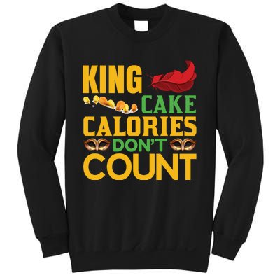 King Cake Calorie Don't Count Sweatshirt