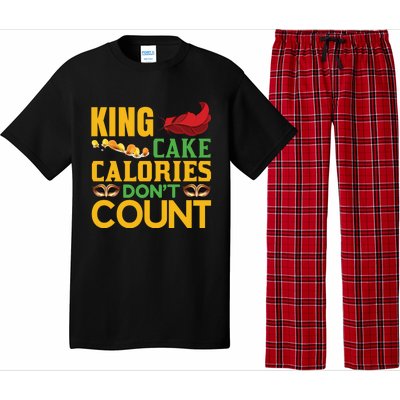 King Cake Calorie Don't Count Pajama Set