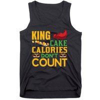 King Cake Calorie Don't Count Tank Top