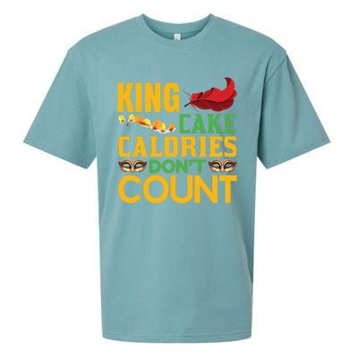 King Cake Calorie Don't Count Sueded Cloud Jersey T-Shirt