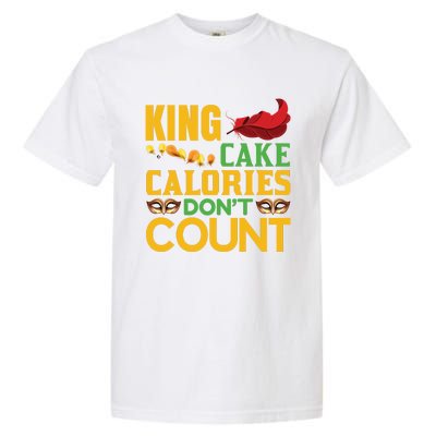 King Cake Calorie Don't Count Garment-Dyed Heavyweight T-Shirt